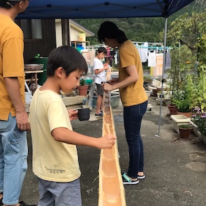 流しそうめん